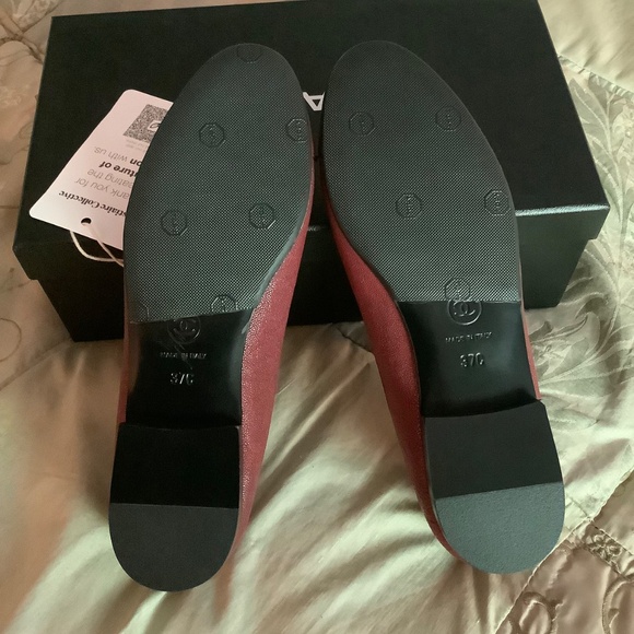 Chanel Burgundy Ballet Flats - Picture 8 of 9